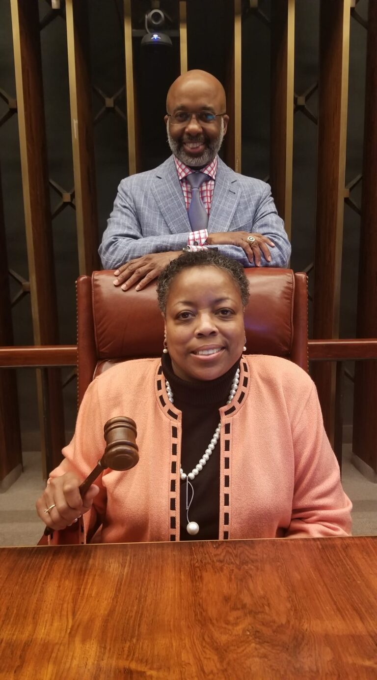 Jamita Swearengen and Martavius Jones